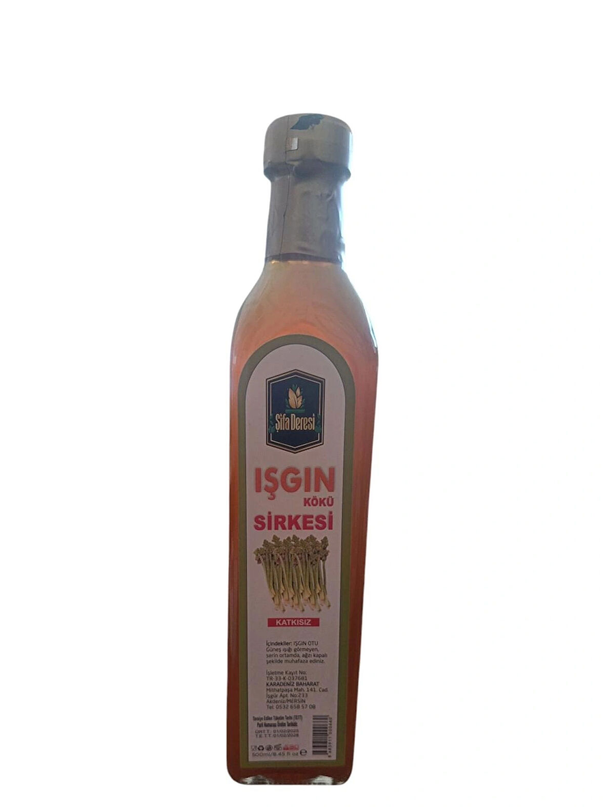 IŞGIN KÖKÜ SİRKESİ 500 ML