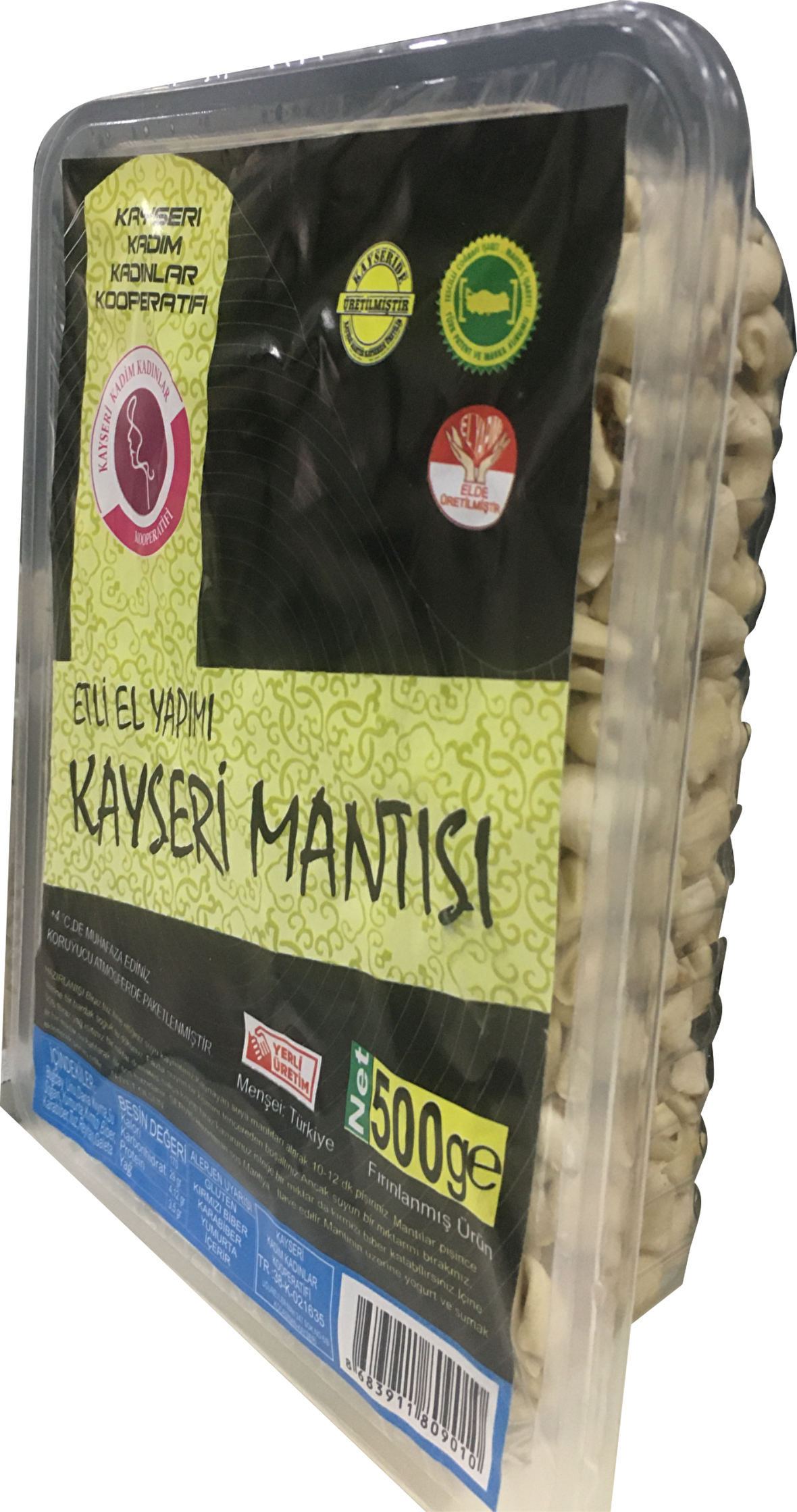 EL YAPIMI ETLİ KAYSERİ MANTISI