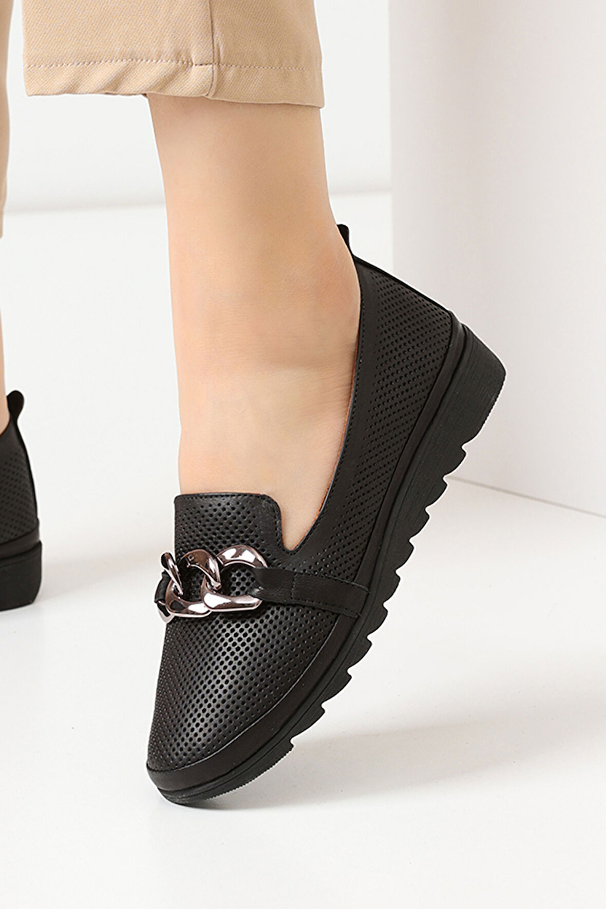 Kadın Hakiki Deri Loafer 111