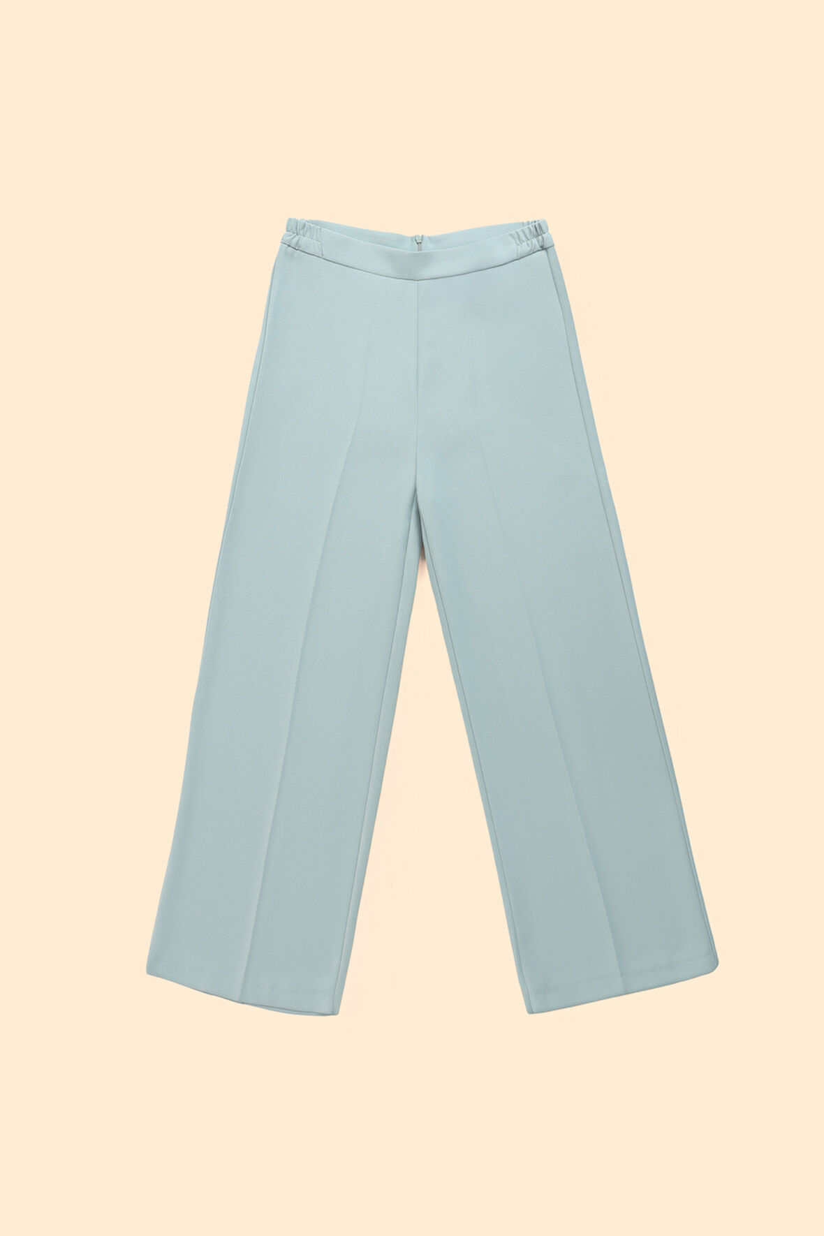 Kadın Bonneville Bol Paça Pantolon - Yeşil | 36