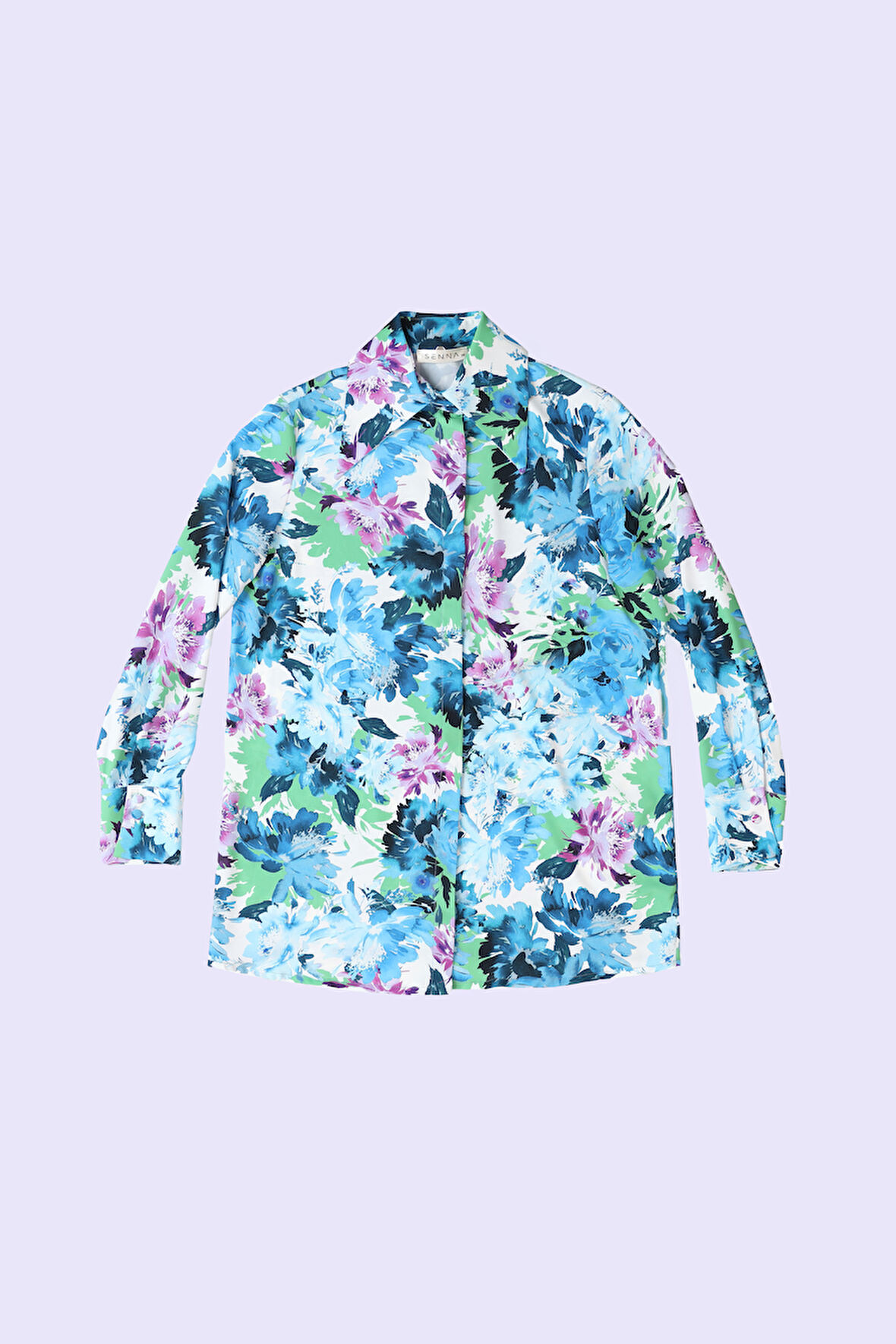 Kadın Lucinda Gömlek - Mavi | 38