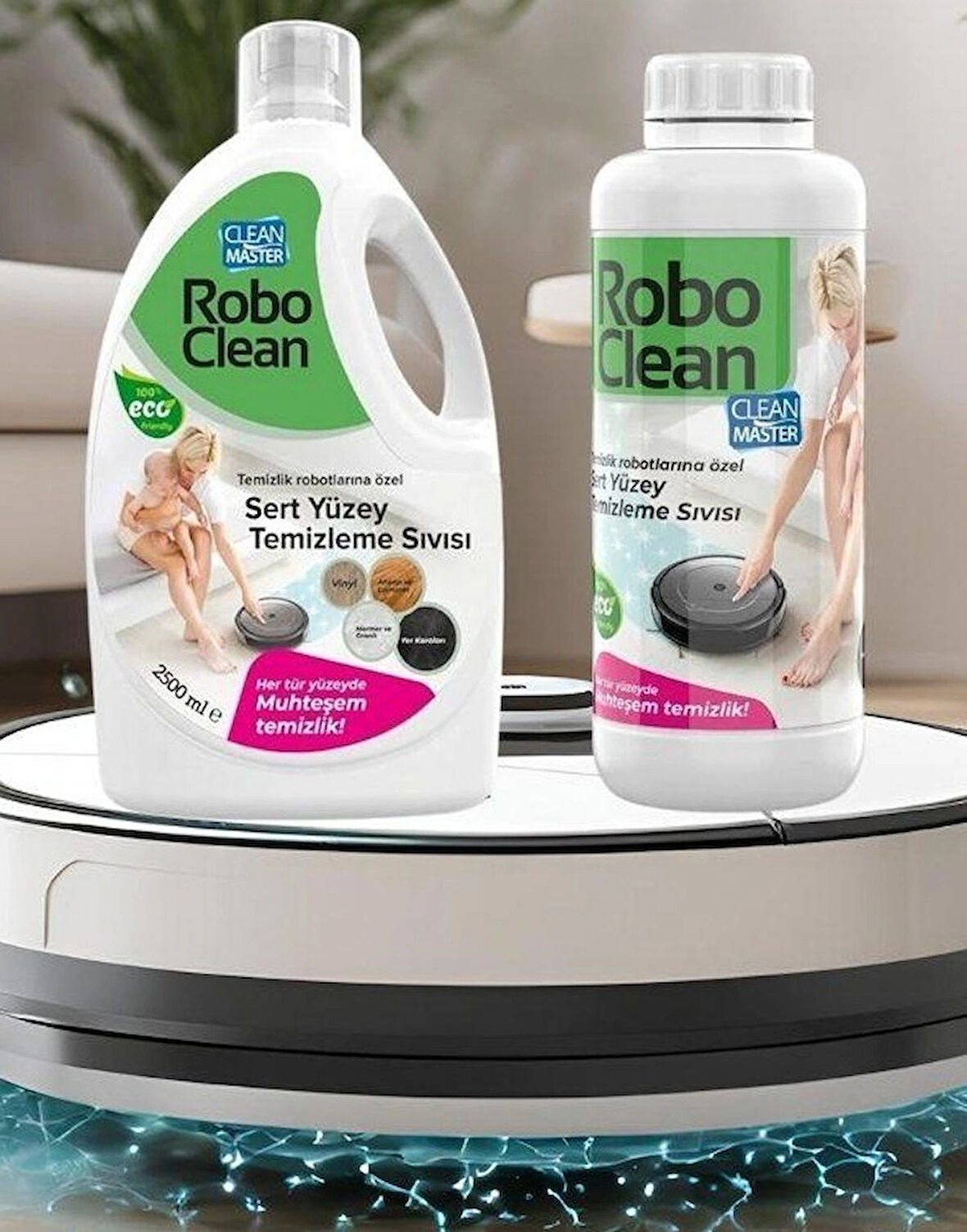 Clean Master Roboclean Robot Süpürge Zemin Temizleyicisi 2500 Ml