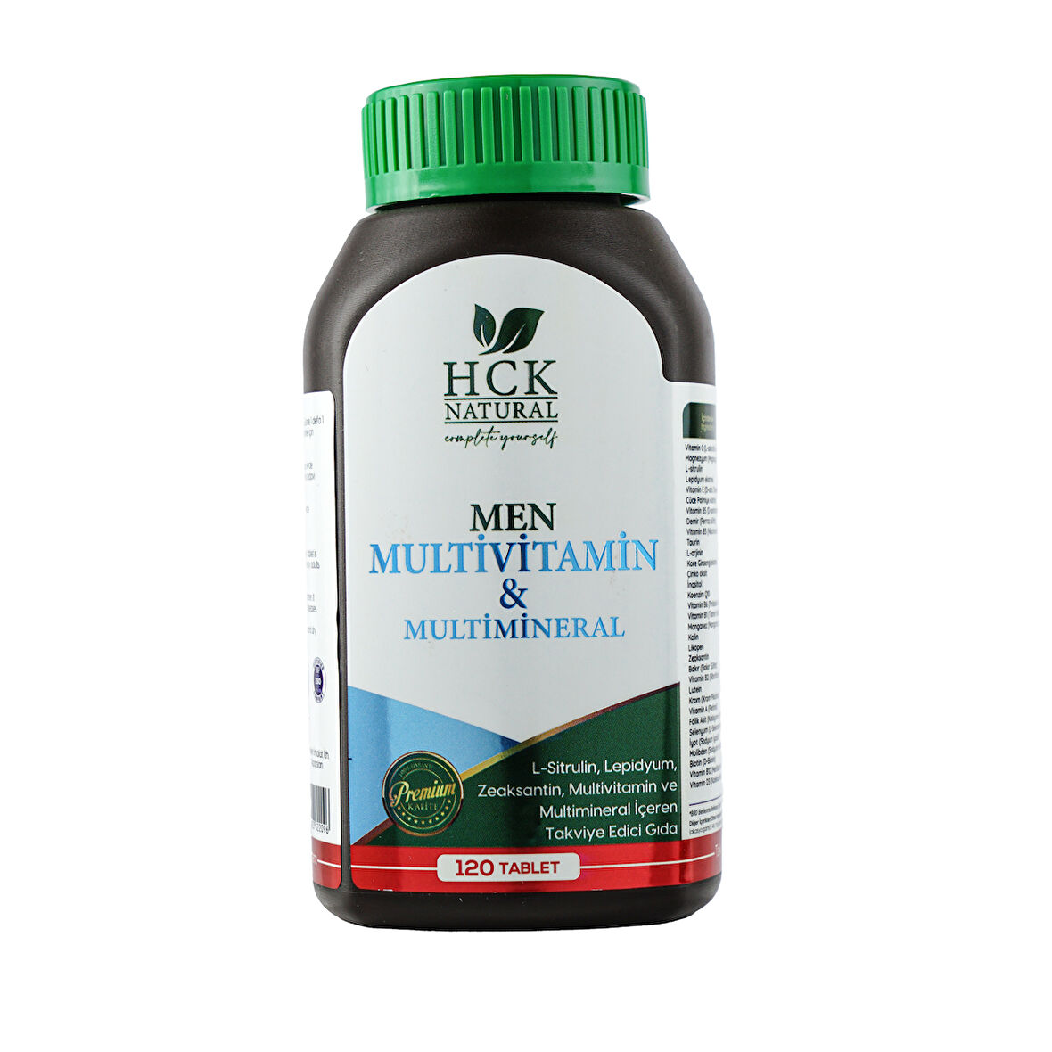 Hck Natural Multivitamin Men 120 Tablet