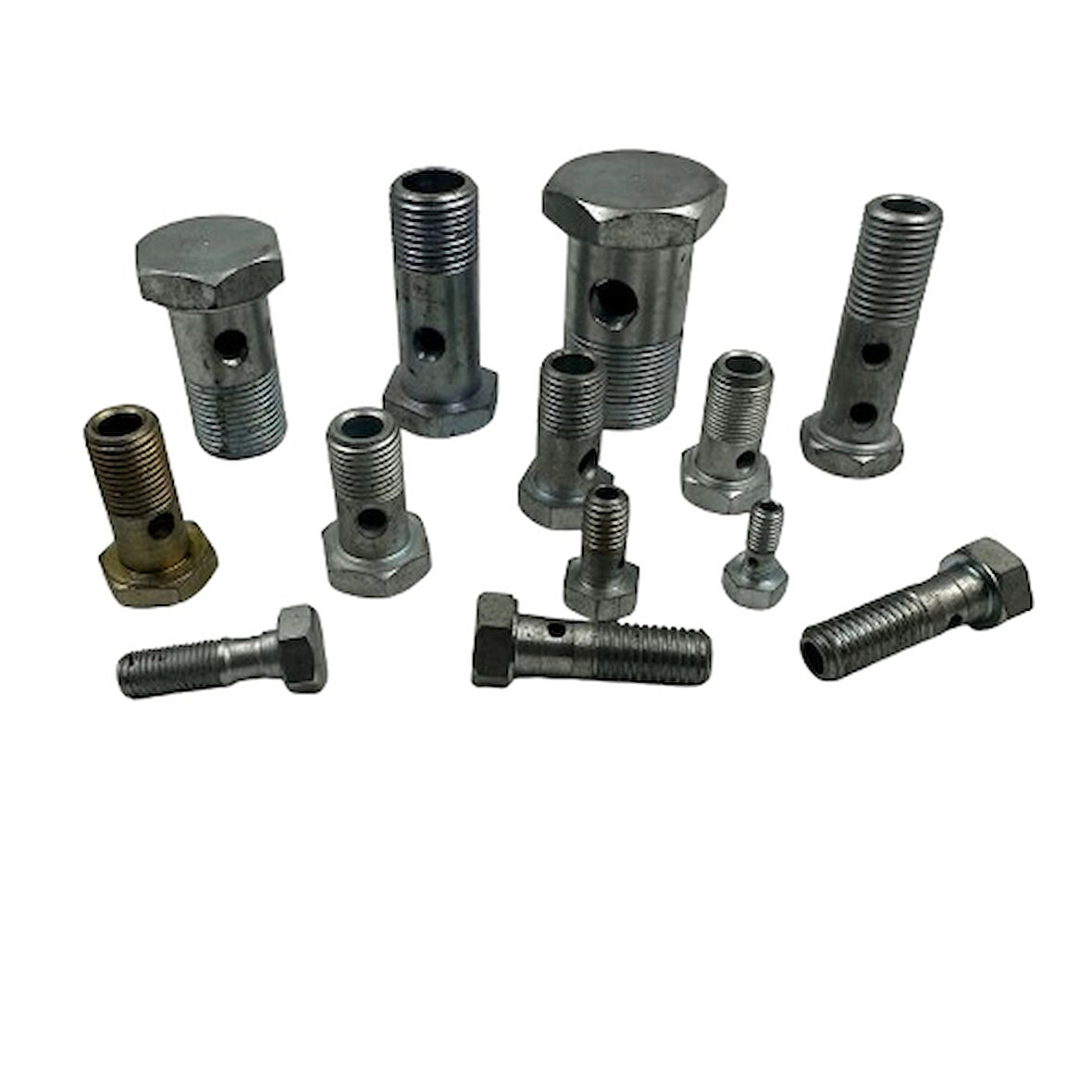 Delikli Mazot Civatası Uzun M6x1