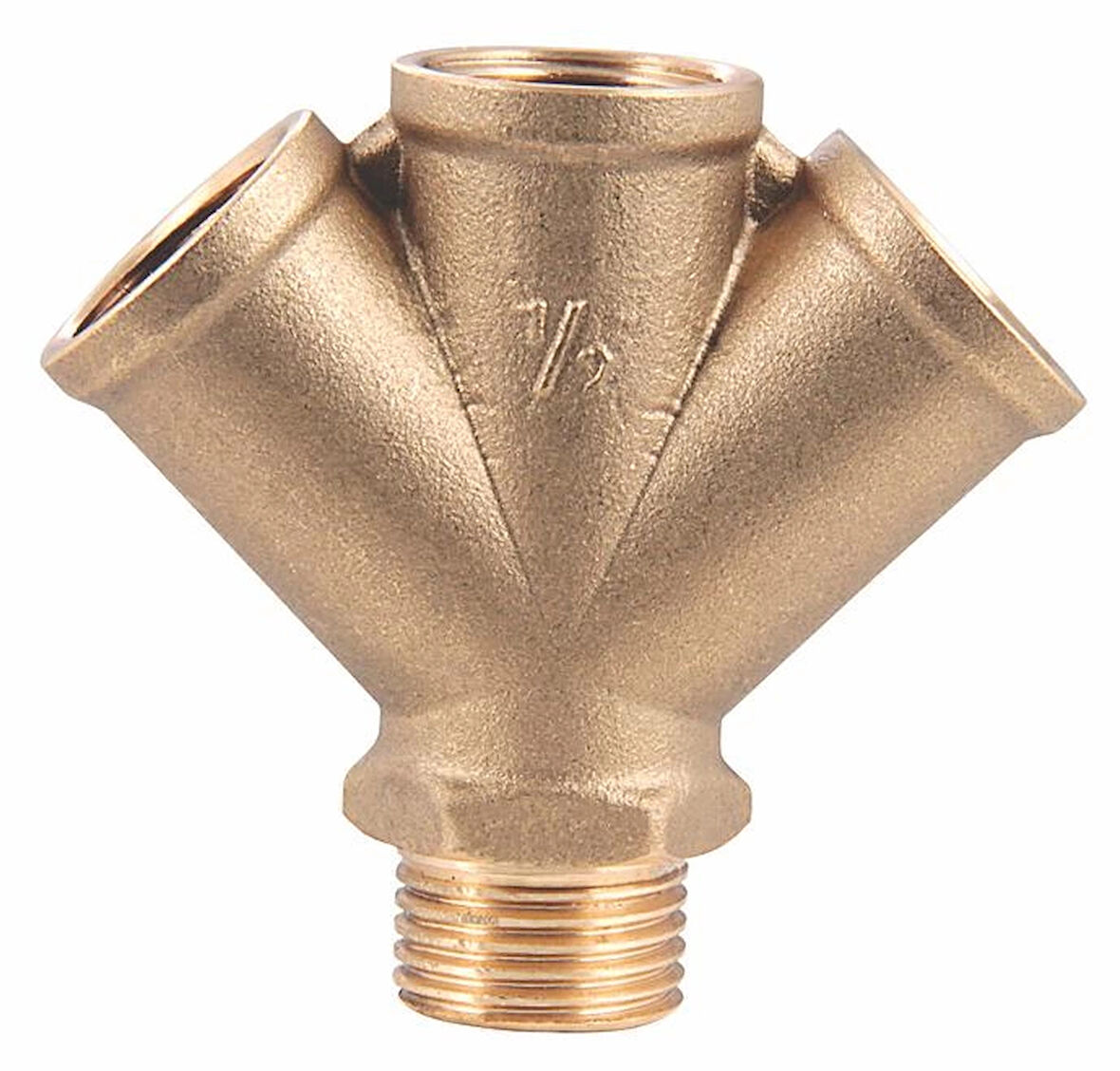 Sarı Üçlü Çatal Bağlantı 1/2