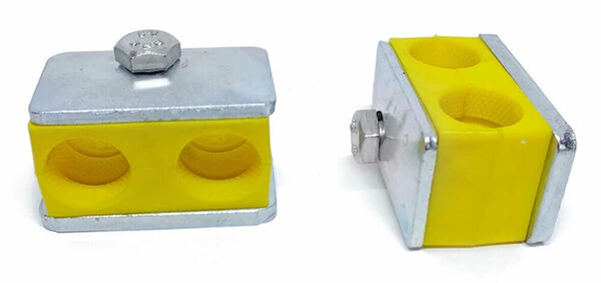 Hidrolik Boru Kelepçesi İkiz Tip 14mm