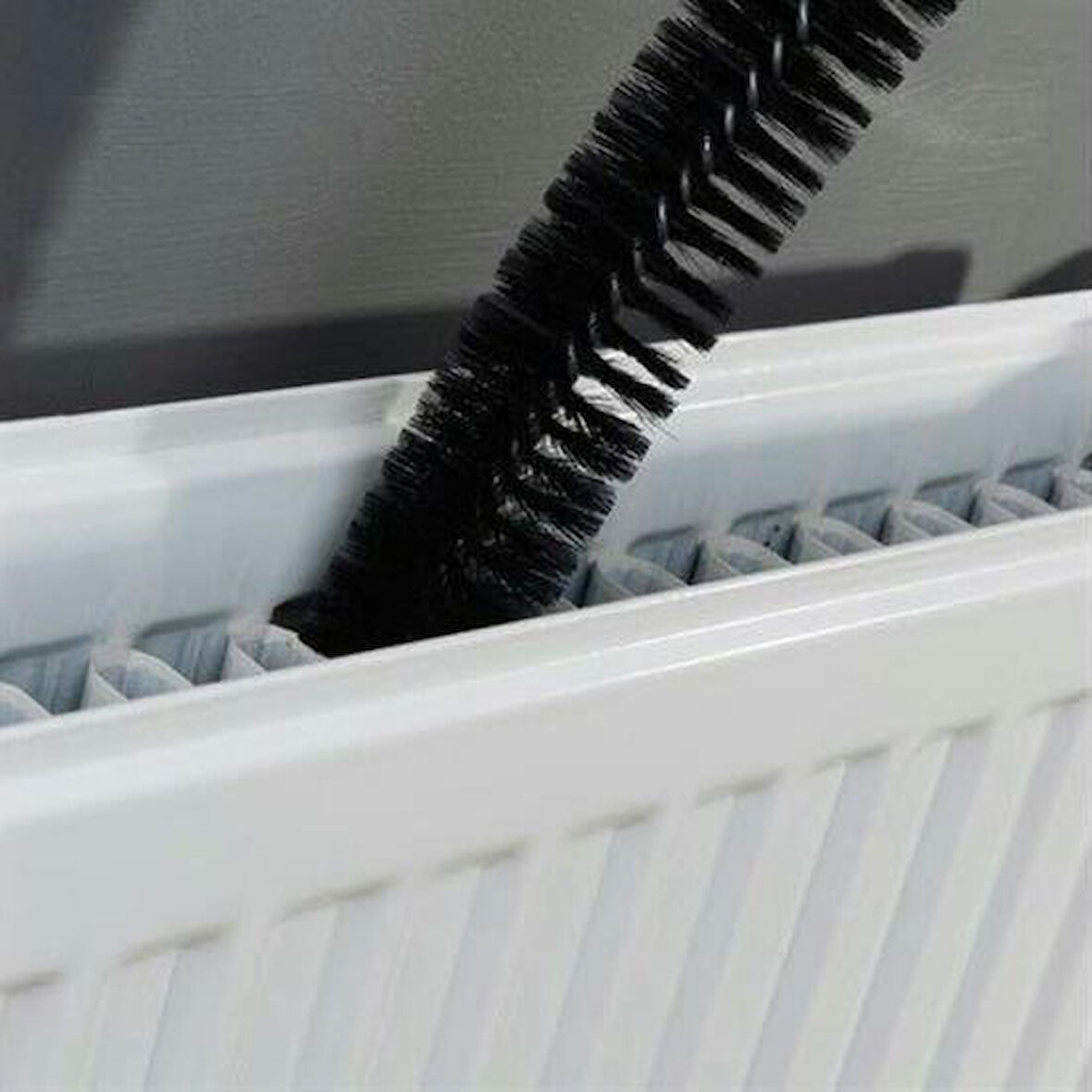 OLLEVRA Ergonomik Pratik Kolay Kalorifer Peteği Temizleme Fırçası Aleti