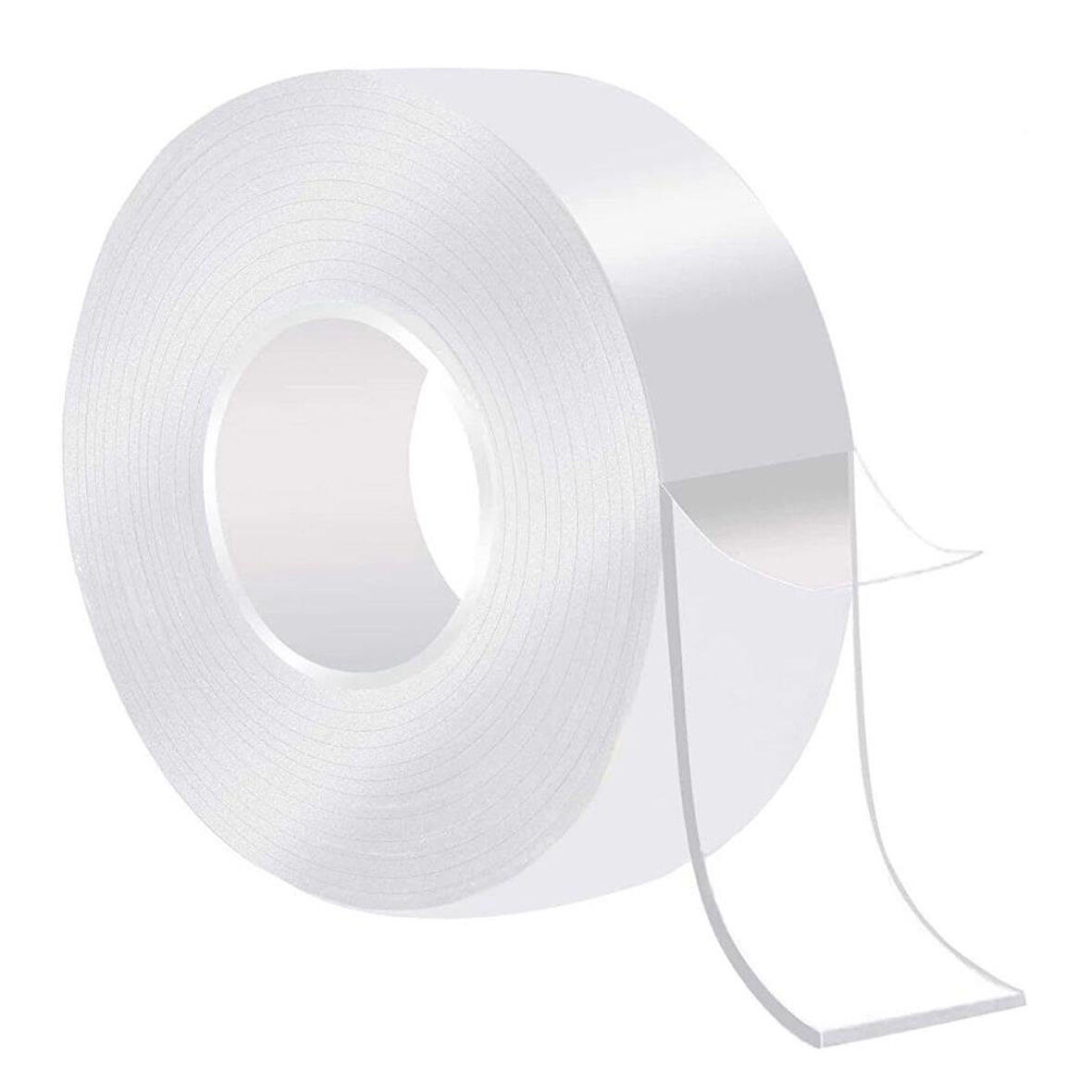 OLLEVRA Ultra Güçlü Çift Taraflı 2 mt x 3 cm Çift Taraflı Nano Bant