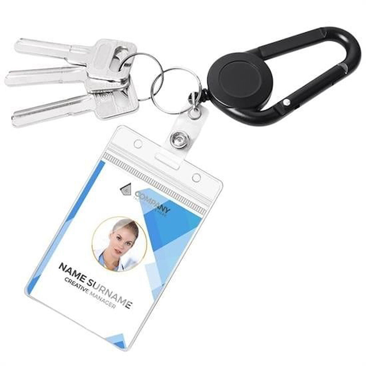 OLLEVRA Teleskopik Karabina Anahtarlık