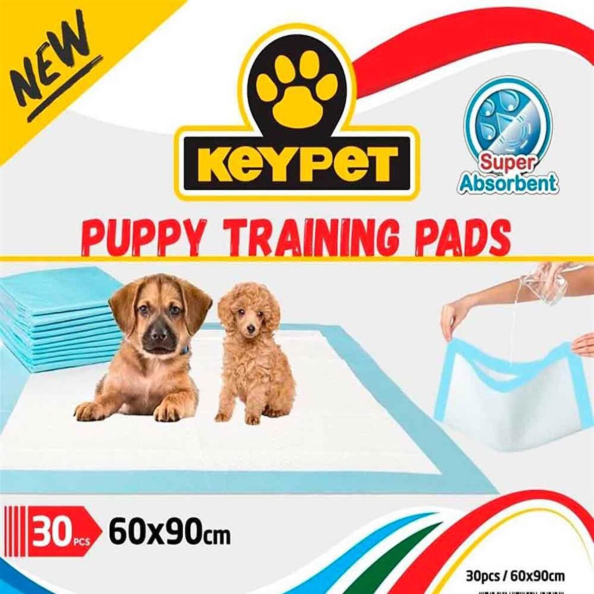 Key Pet Köpek Çiş Eğitim Pedi 30'lu 60 x 90 cm