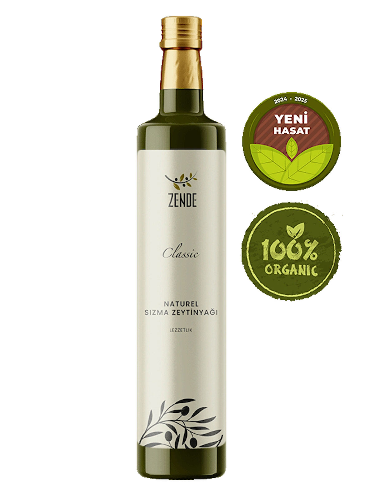 ZENDE Classic - Yemeklik Zeytinyağı 500 ml | Natürel Sızma Zeytinyağı | %100 Doğal Ve Hakiki Zeytinyağı