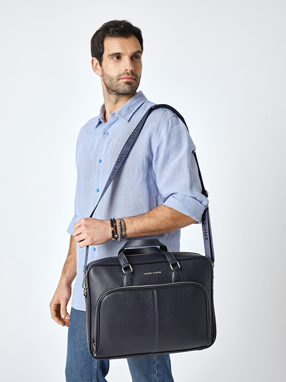 Pierre Cardin Laptop ve Evrak Çantası 01PC001116-L