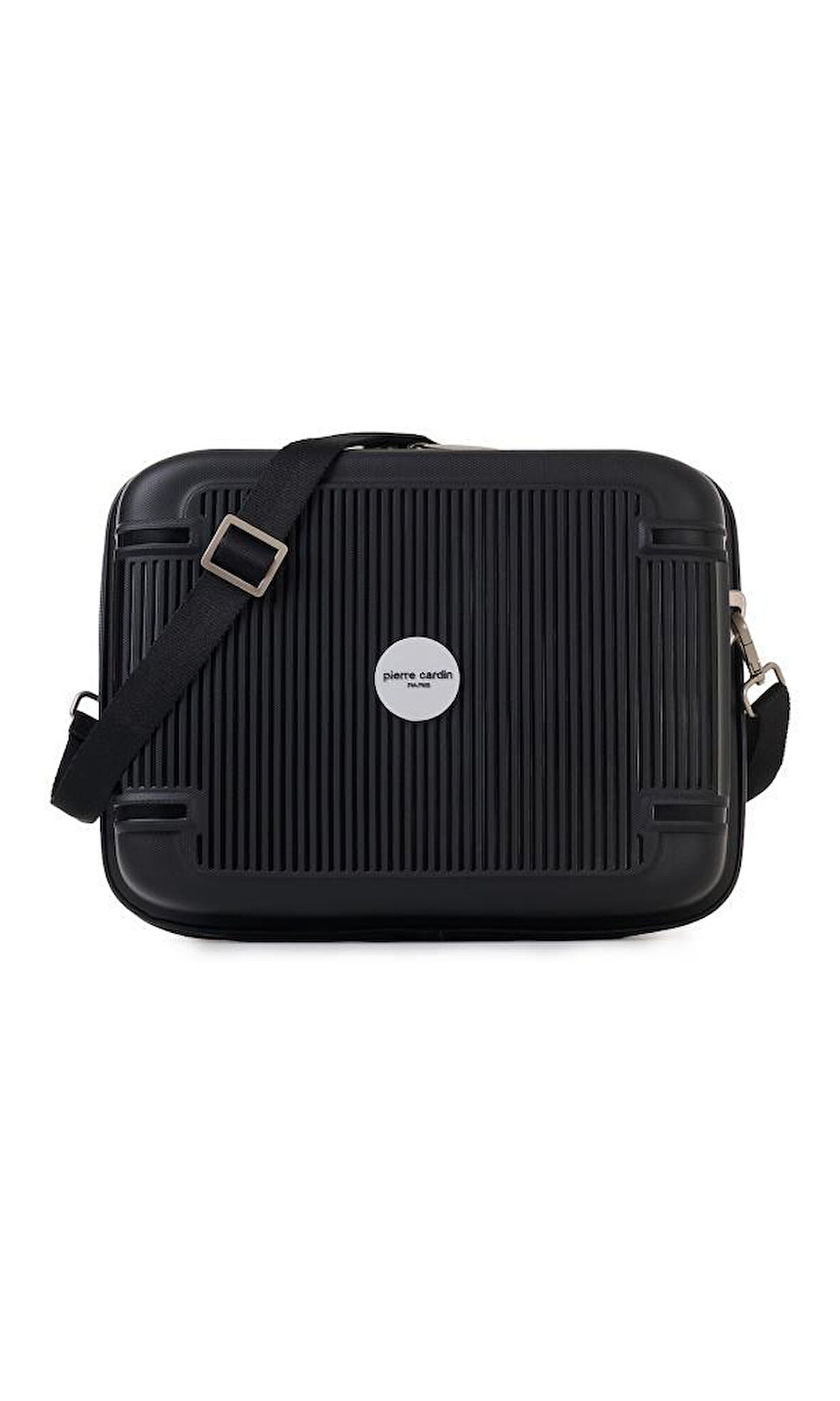 Pierre Cardin Seyahat Kozmetik Çantası Valiz Uyumlu Siyah 04PCMKY7070-S