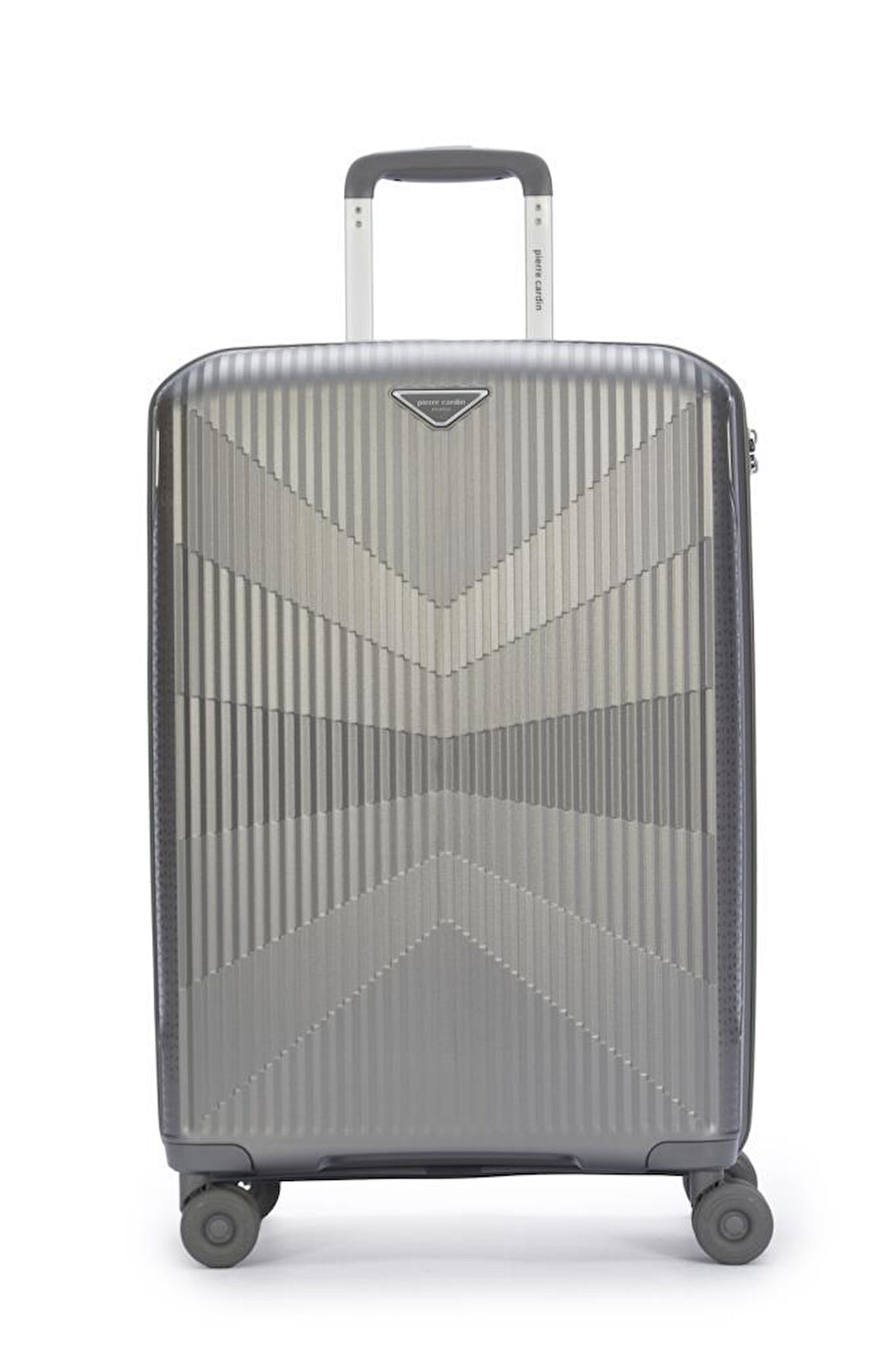 Pierre Cardin Trolley Valiz Gri Büyük Boy 04PC8009-01-GR