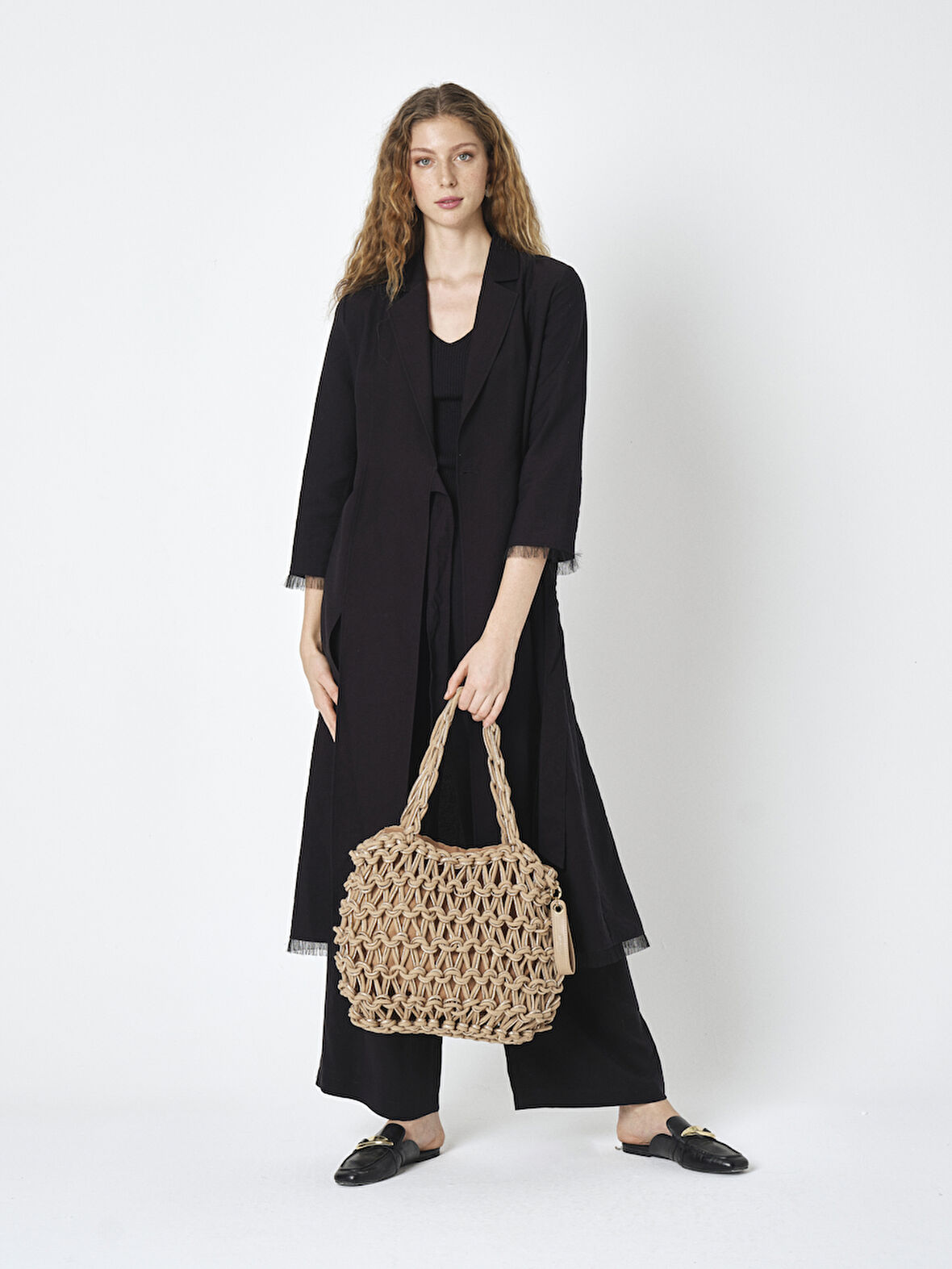 PİERRE CARDİN KADIN HASIR EL ÇANTASI 05PC25Y20288