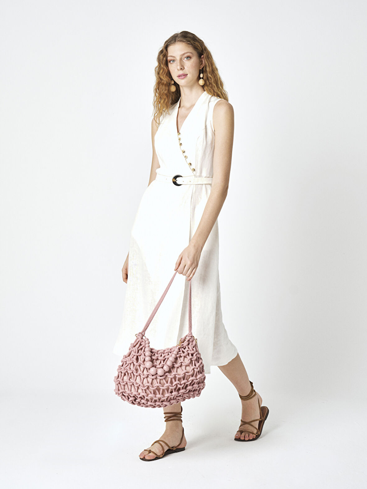 PİERRE CARDİN KADIN HASIR OMUZ ÇANTASI 05PC25Y10025