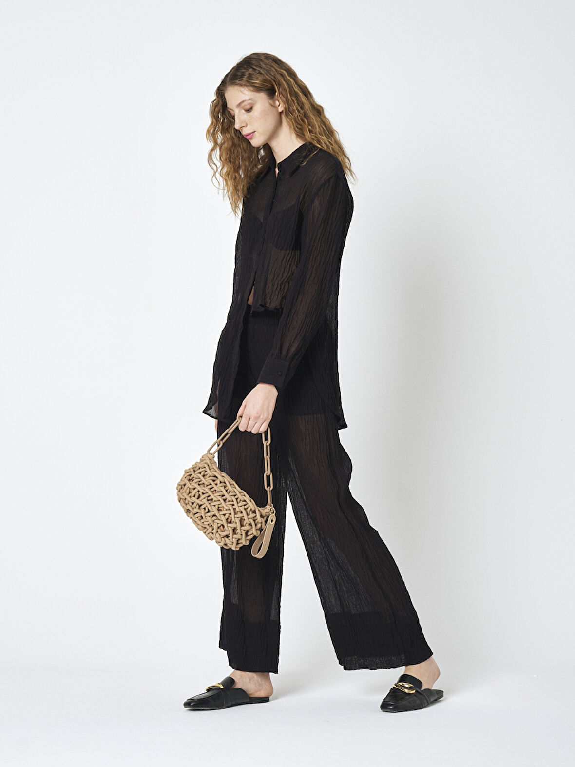 PİERRE CARDİN KADIN HASIR EL ÇANTASI 05PC25Y20203