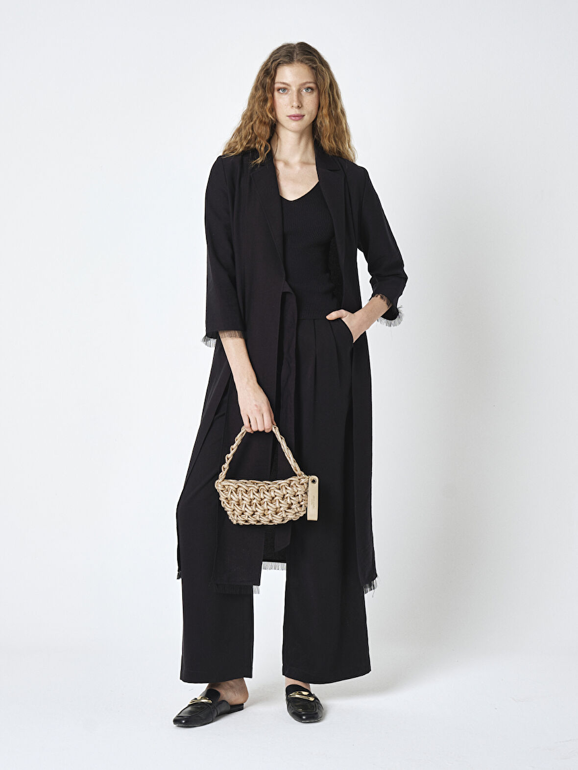 PİERRE CARDİN KADIN HASIR EL ÇANTASI 05PC25Y20141