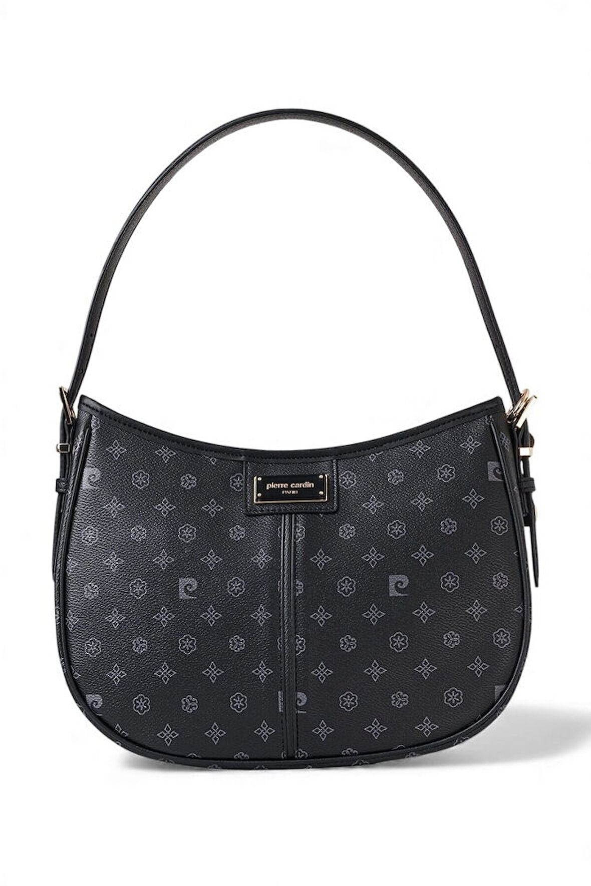 Pierre Cardin Monogram Siyah Kadın El Çantası 05PC25K10343-MN