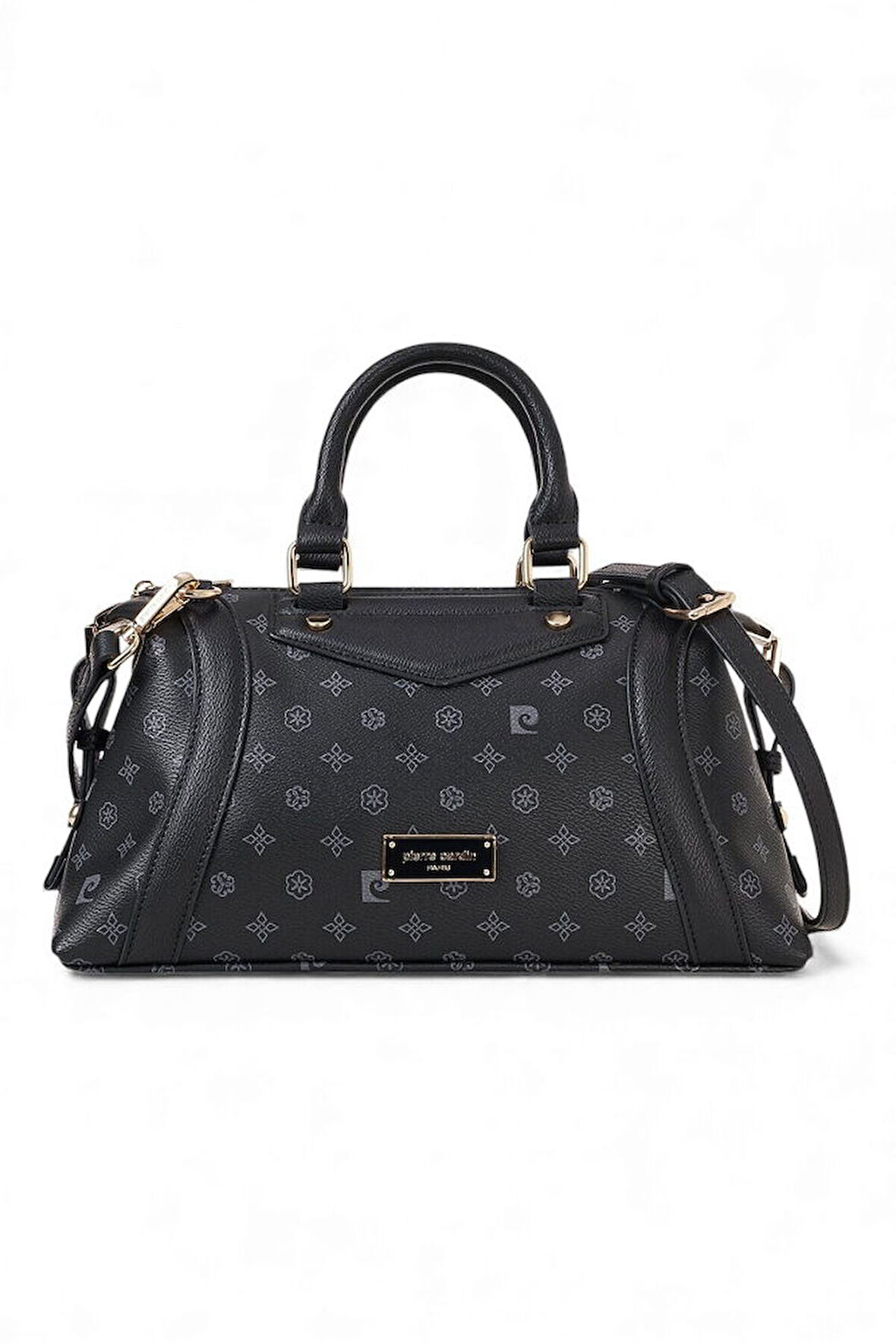 Pierre Cardin Monogram Siyah Kadın El Çantası 05PC25K10367-MN