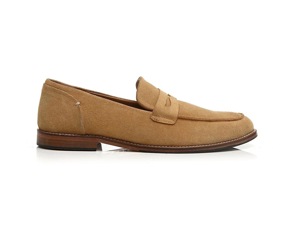 Hakiki Deri Camel Erkek Loafer x Danilo Zanna