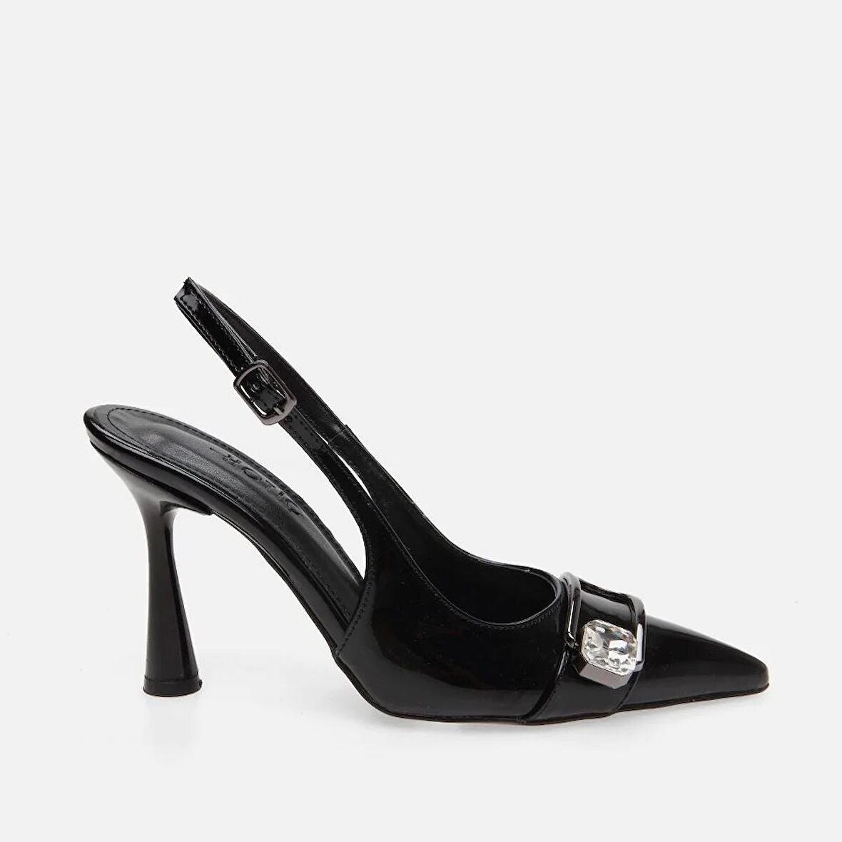 Siyah Kadın Stiletto