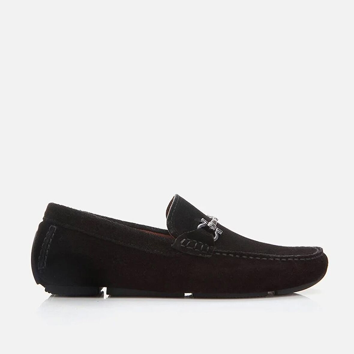 Hakiki Deri Siyah Erkek Loafer