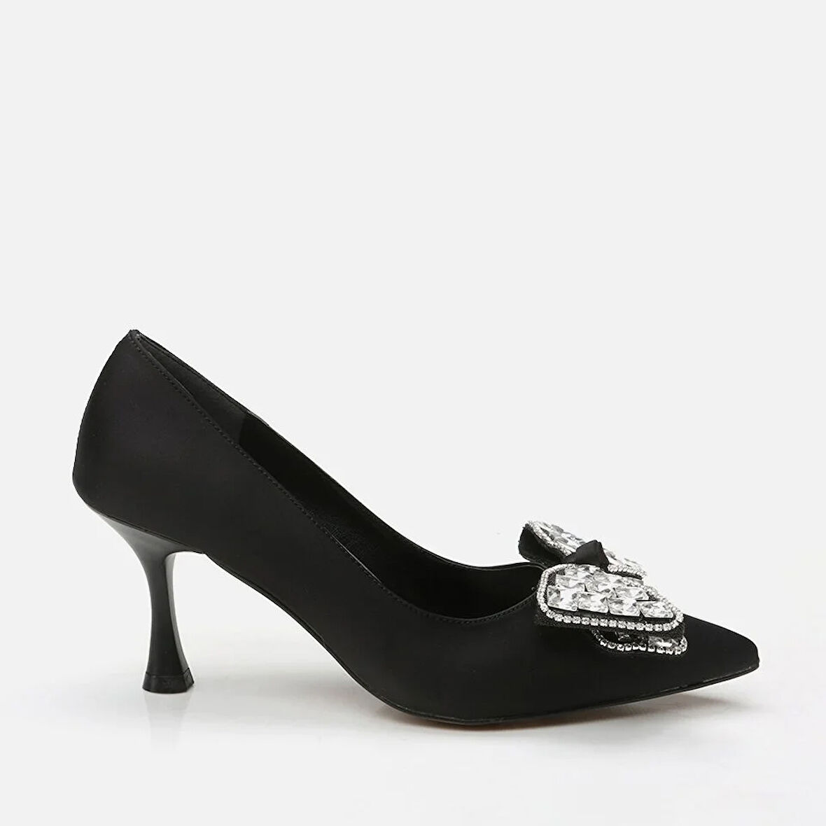 Siyah Kadın Stiletto