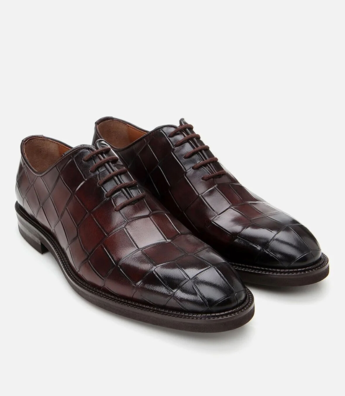 Erkek Deri Kahverengi Hafif Tabanlı Klasik Ayakkabı