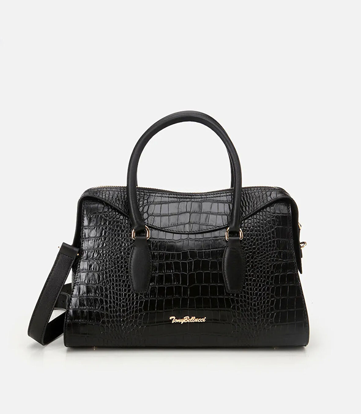 Kadın Deri Siyah Omuz Çantası