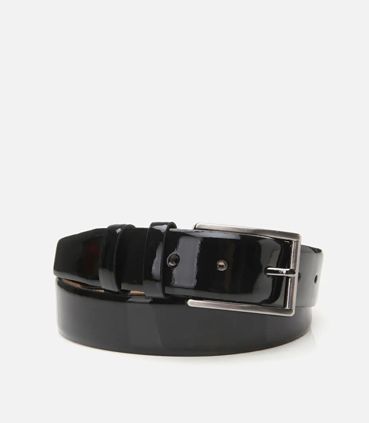 Erkek Rugan Deri Siyah Kemer