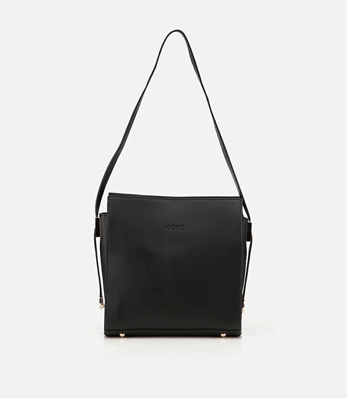 Kadın Deri Siyah Omuz Çantası