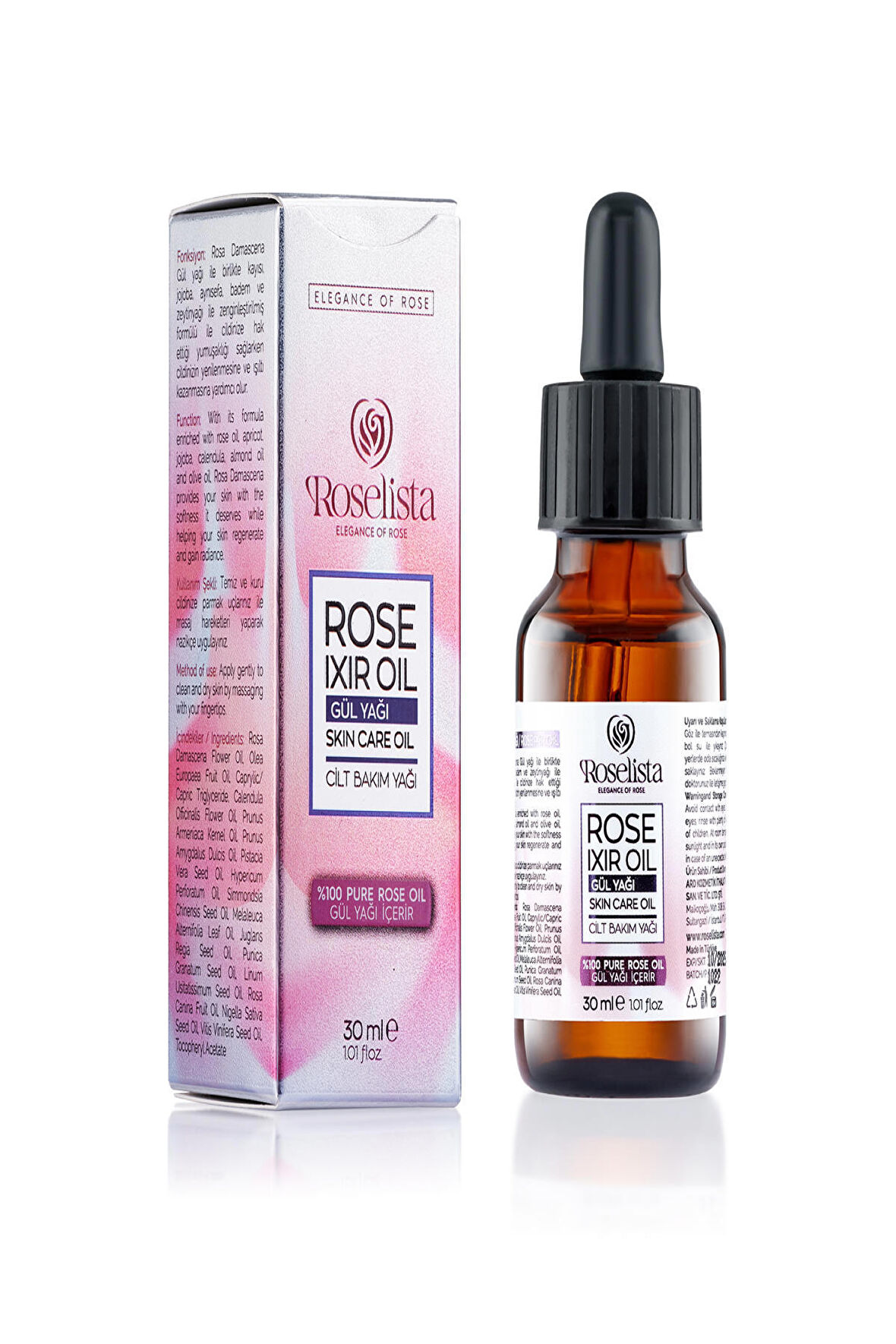Roselista Gül Yağı İksiri 30 ML