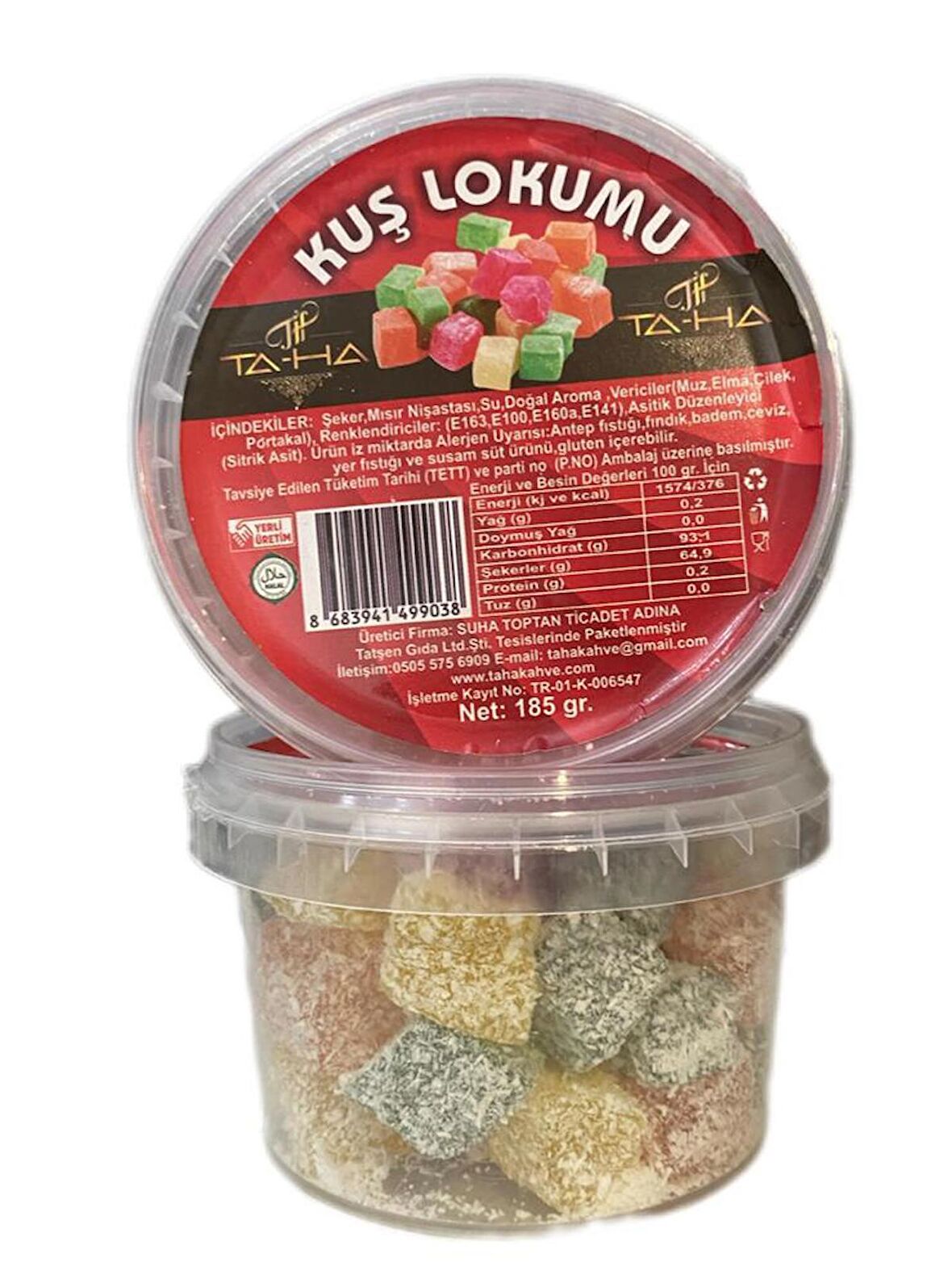 TA-HA KUŞ LOKMU 185 GR 1 ADET