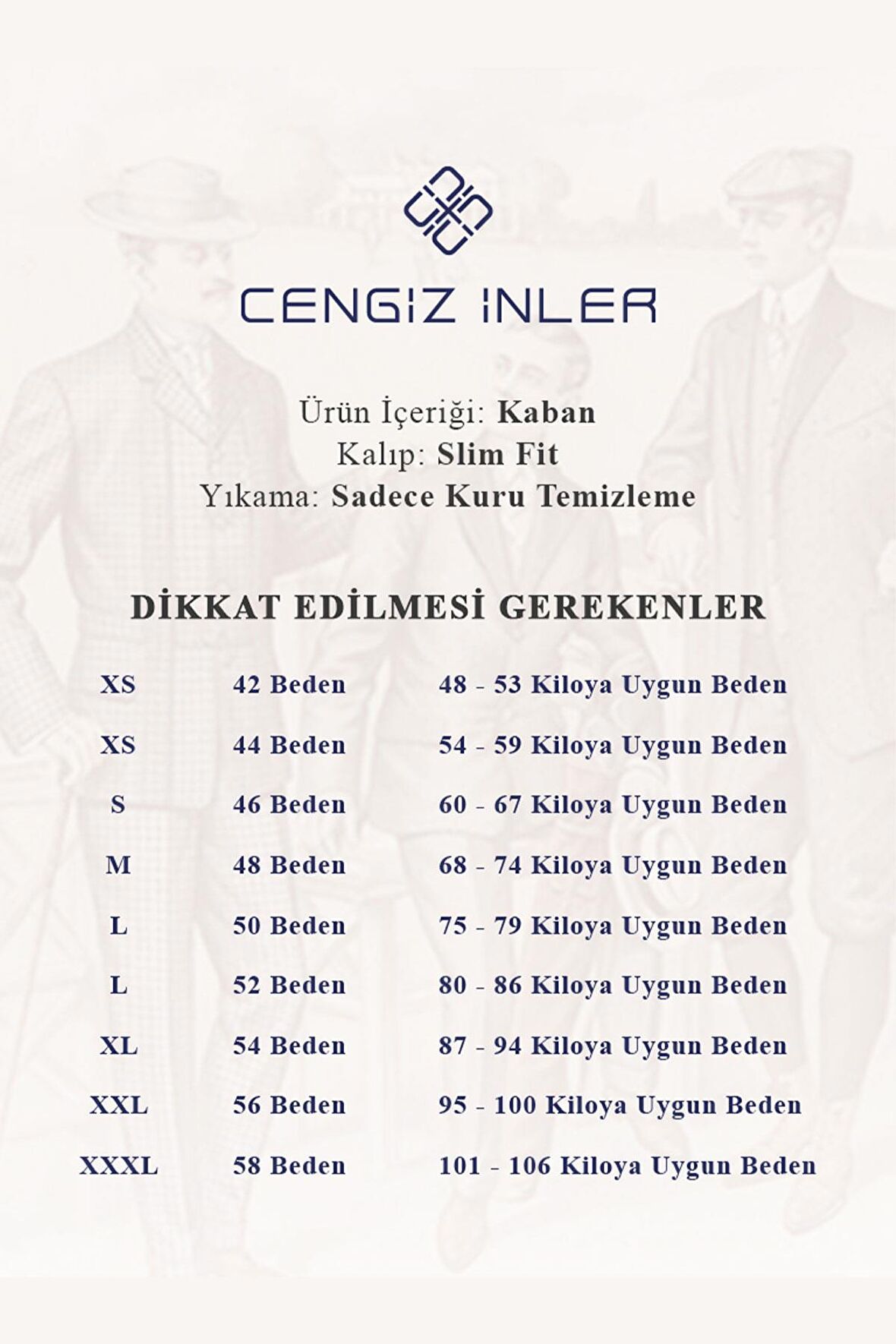 Cengiz İnler Dik Yaka Düğmeli Erkek Kaşe Kaban