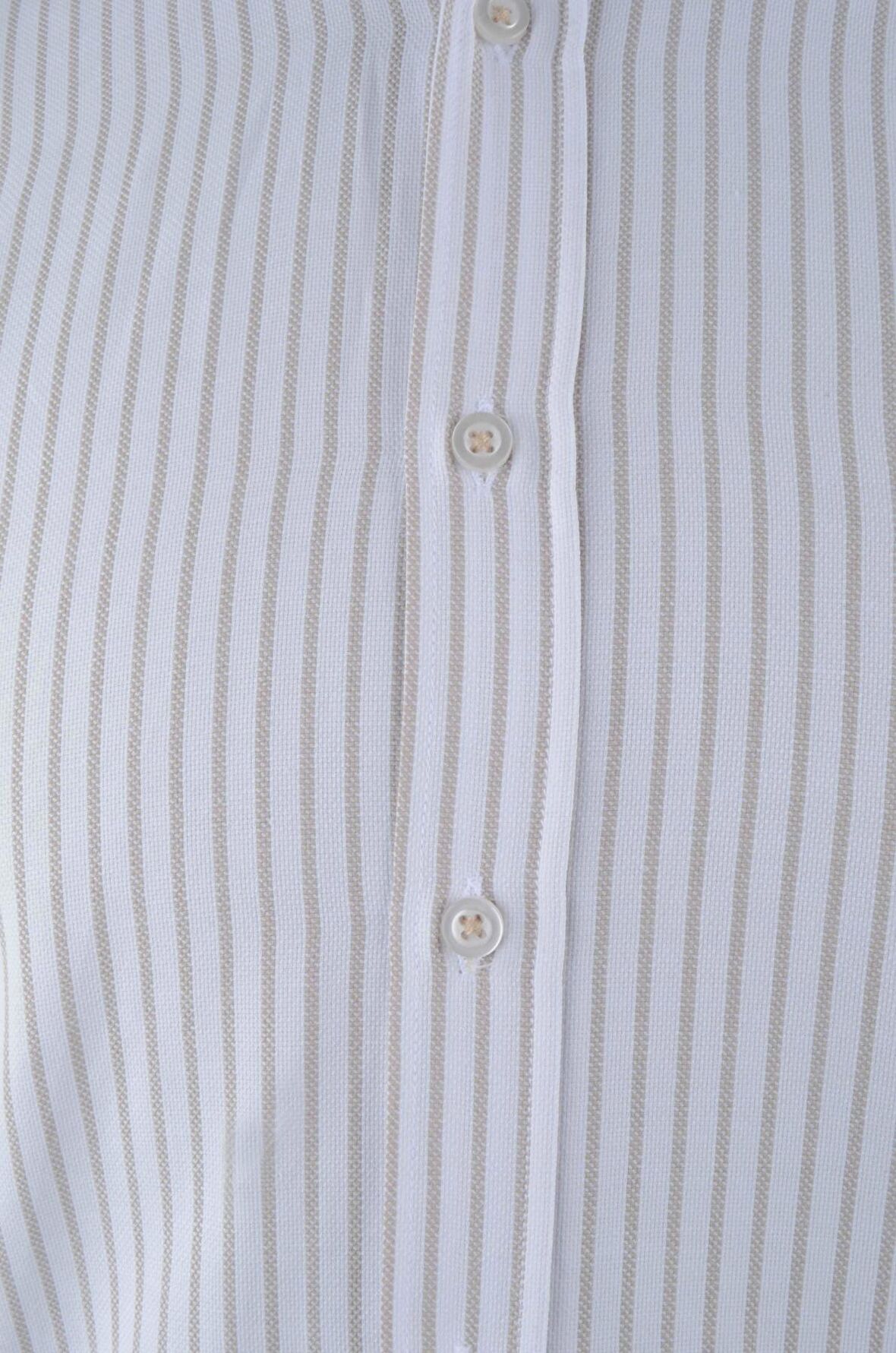 Slim Fit İnce King Çizgi Erkek Gömlek