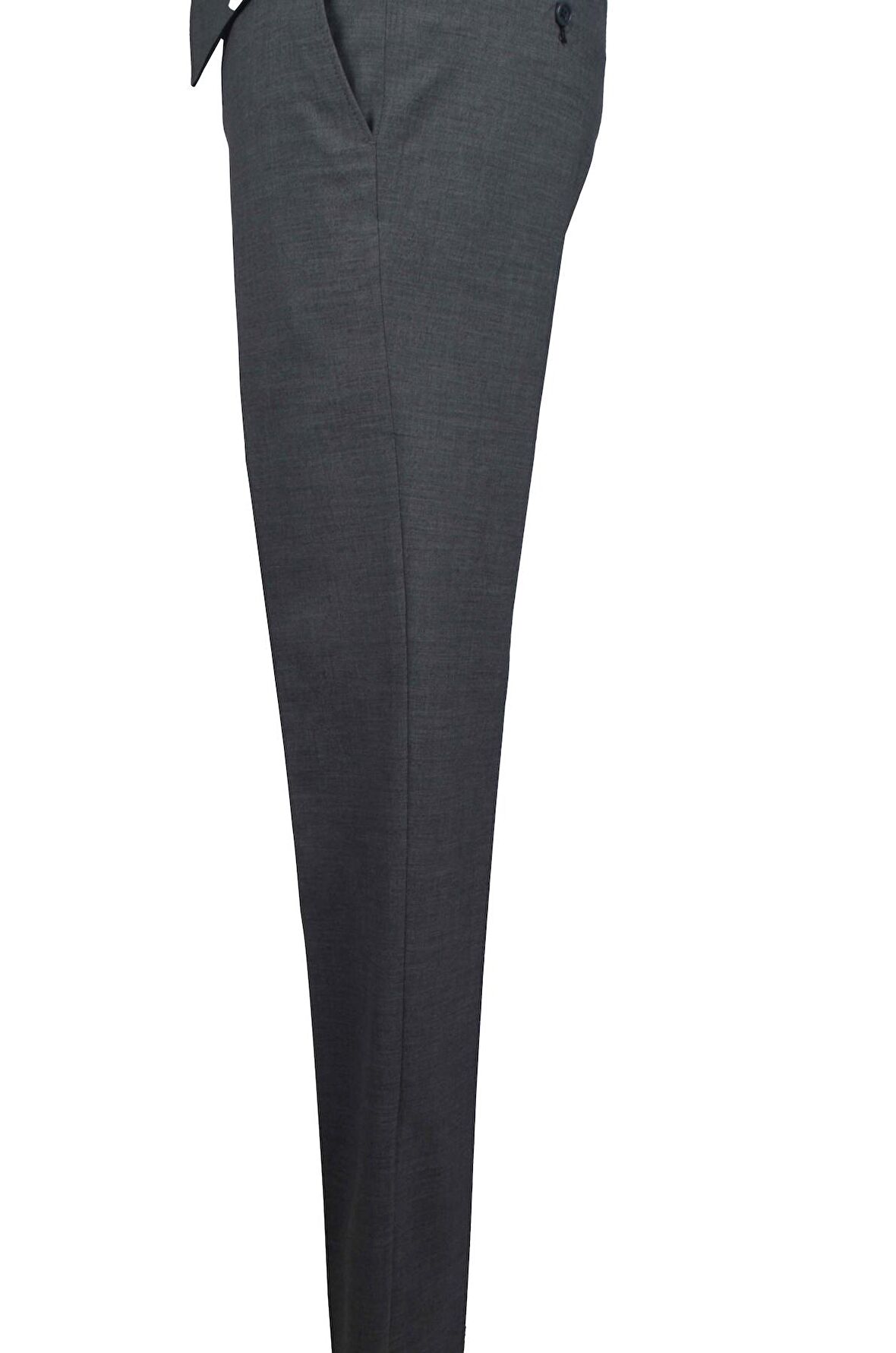 Cengiz İnler Kırlangıç Yaka Slim Fit Yelekli Erkek Takım Elbise