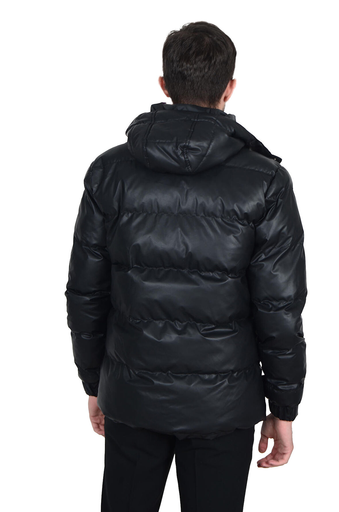 Cengiz İnler Bufola Kapüşonlu  Erkek Mont