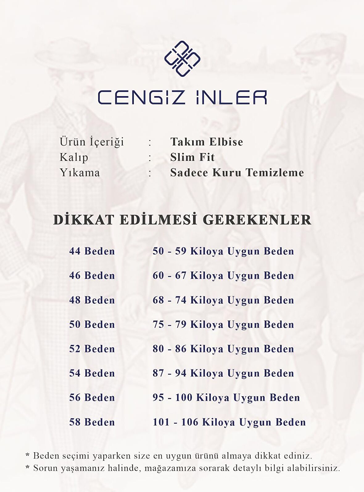 Cengiz İnler İnce Çizgili Yelekli  Erkek Takım Elbise