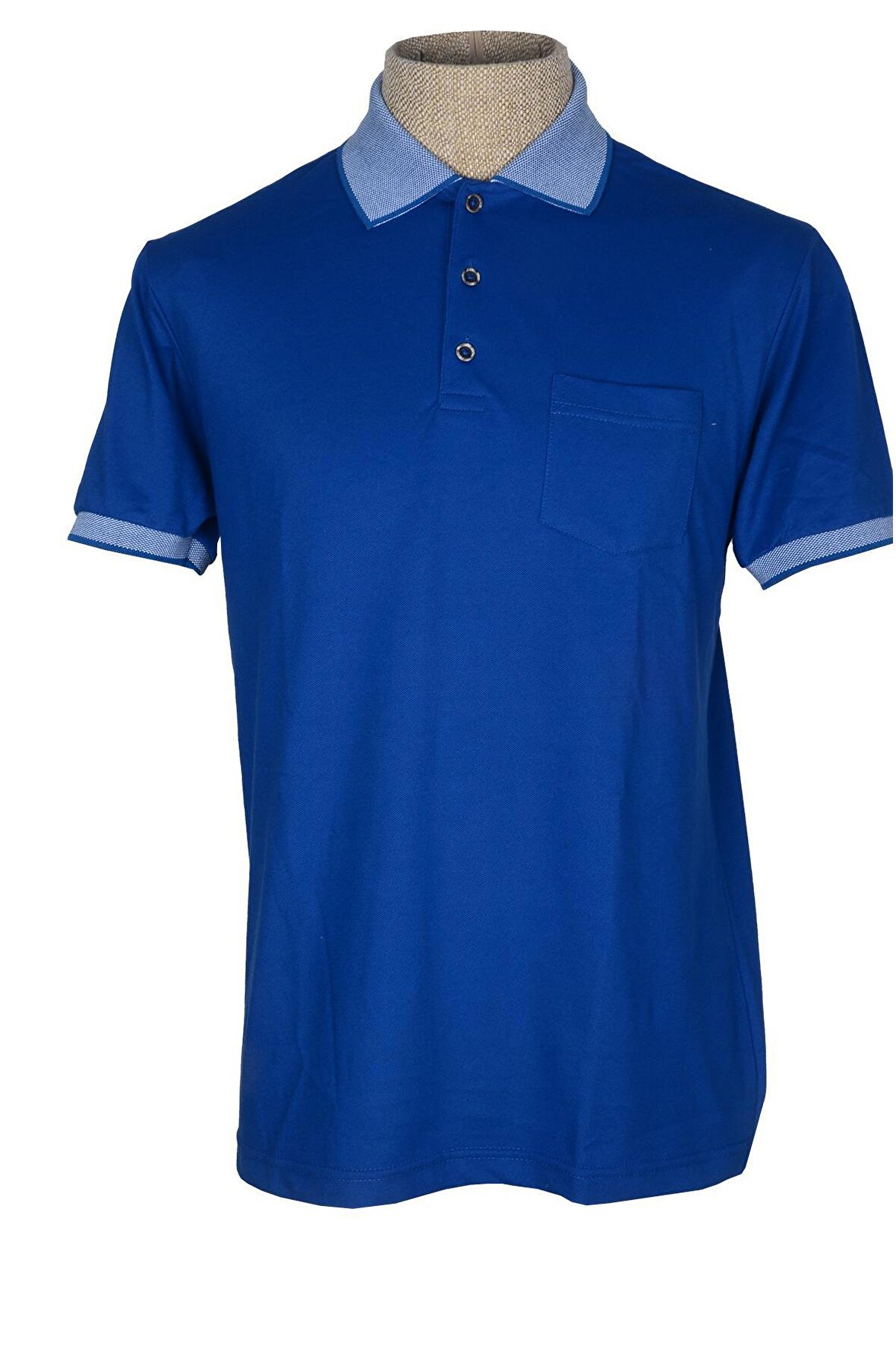 Cengiz İnler Polo Yaka Cepli Erkek T-shirt