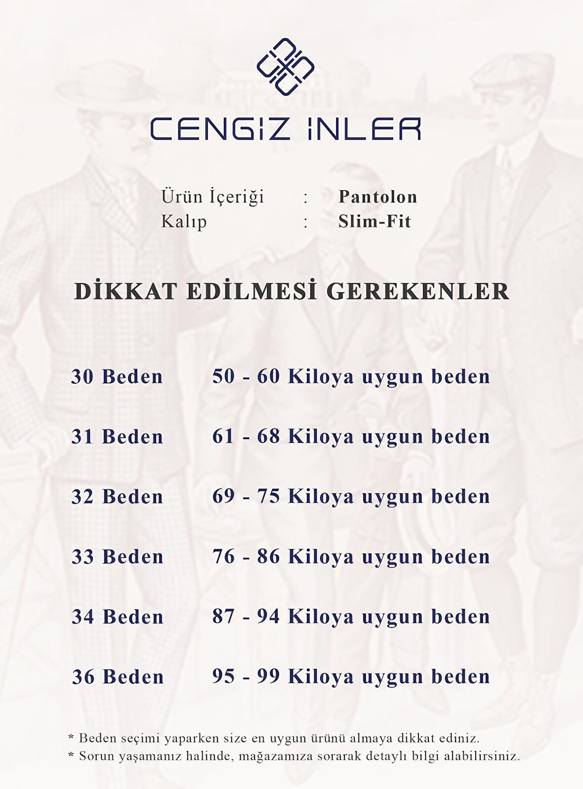 Cengiz İnler Edu 5 Cep Slimfit Erkek Pantolon