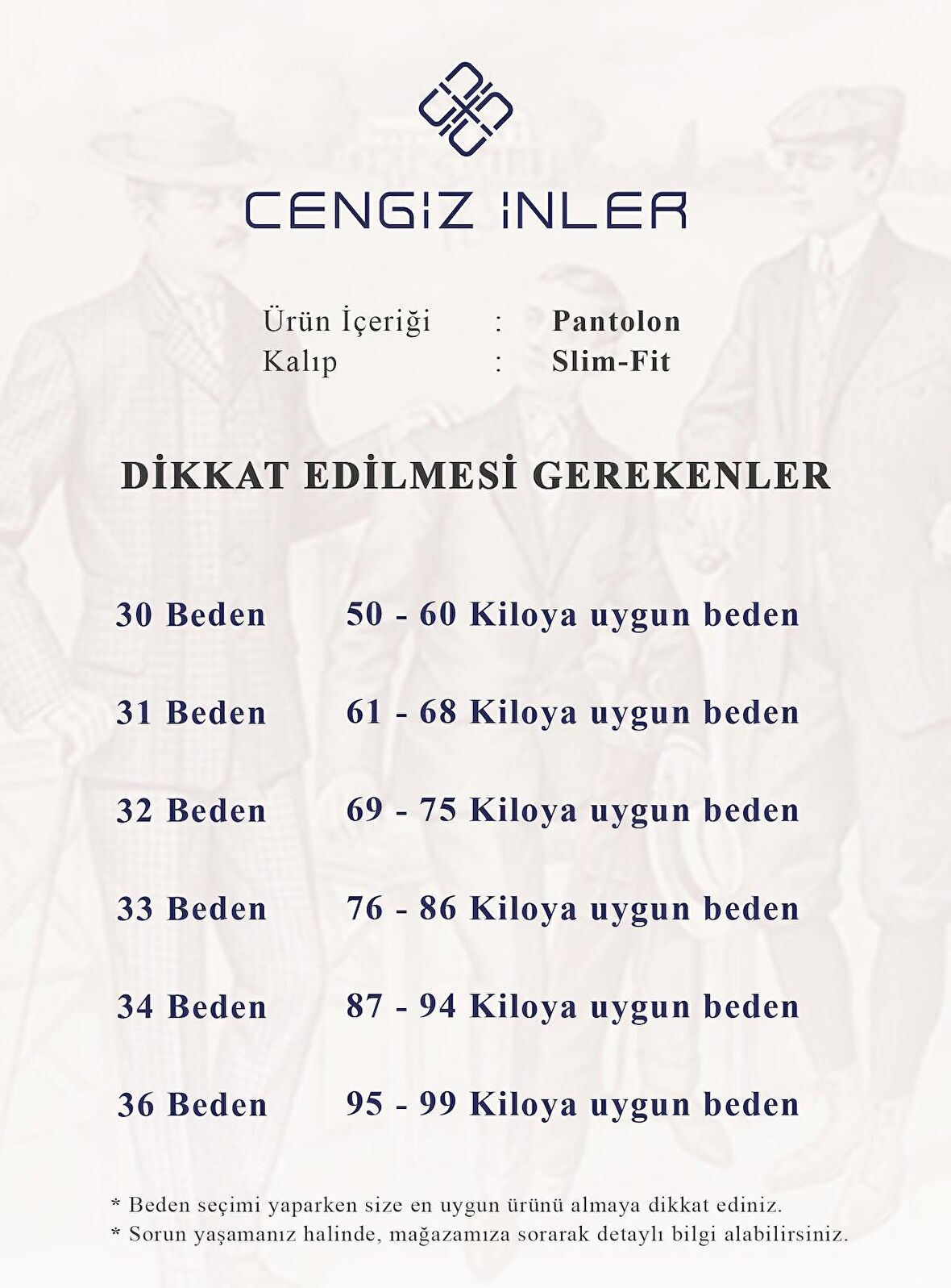 Cengiz İnler Kişinev Slimfit Jogger Erkek Pantolon