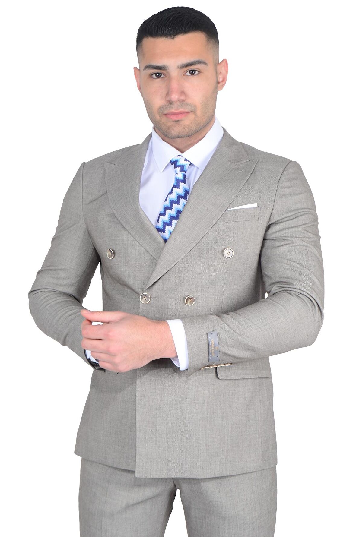 Erkek Kruvaze Takım Elbise