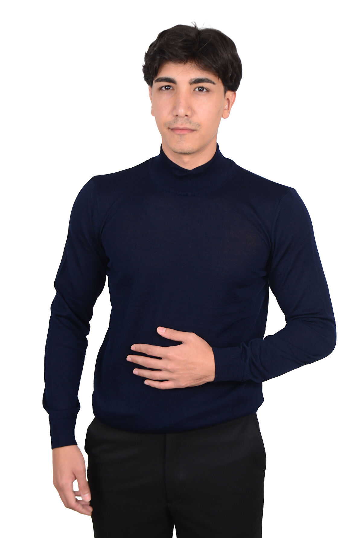 Erkek Yarım Balıkçı Triko