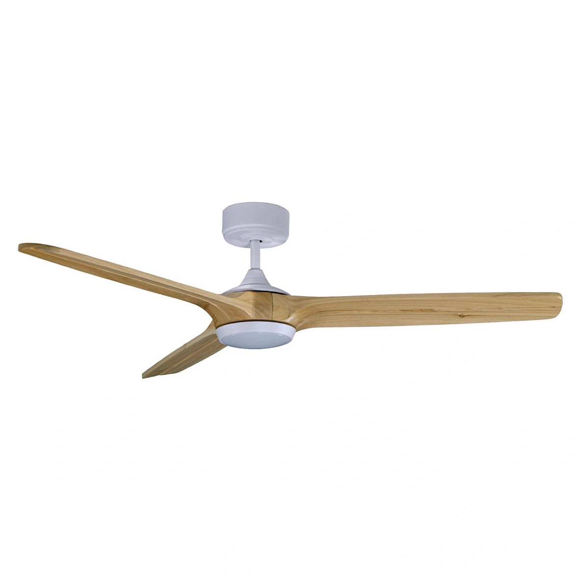 Fethiye Beyaz Aydınlatmalı Uzaktan Kumandalı 132cm Tavan Vantilatörü