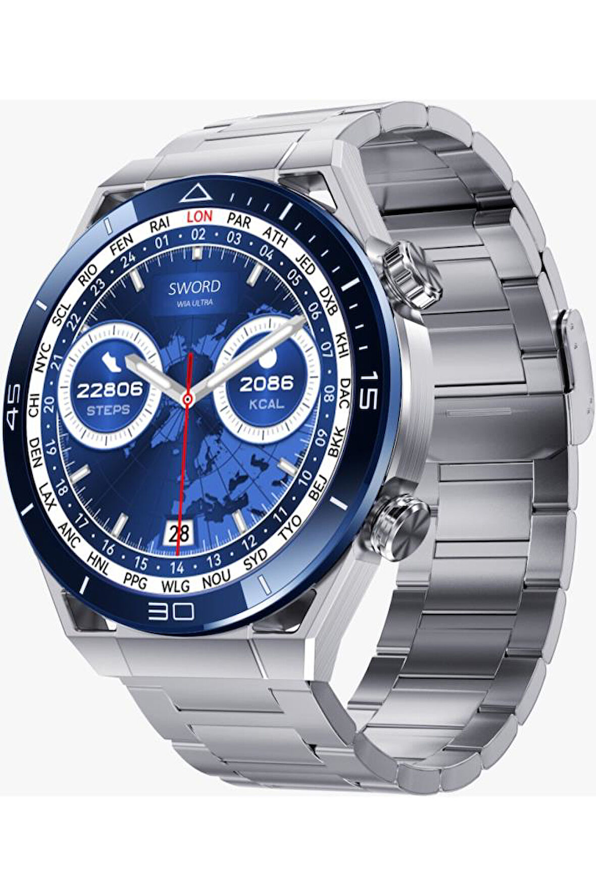 Sword Wıa Ultra Mavi Akıllı Saat Sw-wıa Ultra KUTUSU AÇIK SIFIR