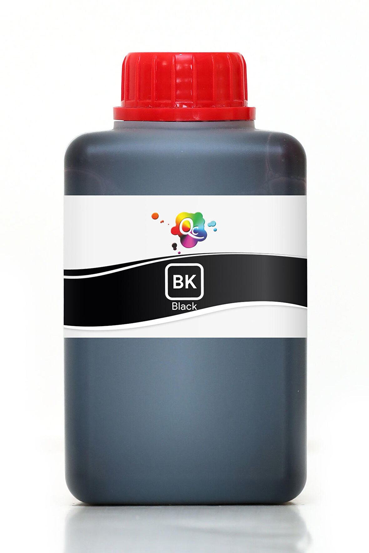 QC HP Apollo P2100U Uyumlu Yazıcı Mürekkebi 500ml BK Black Siyah Dye
