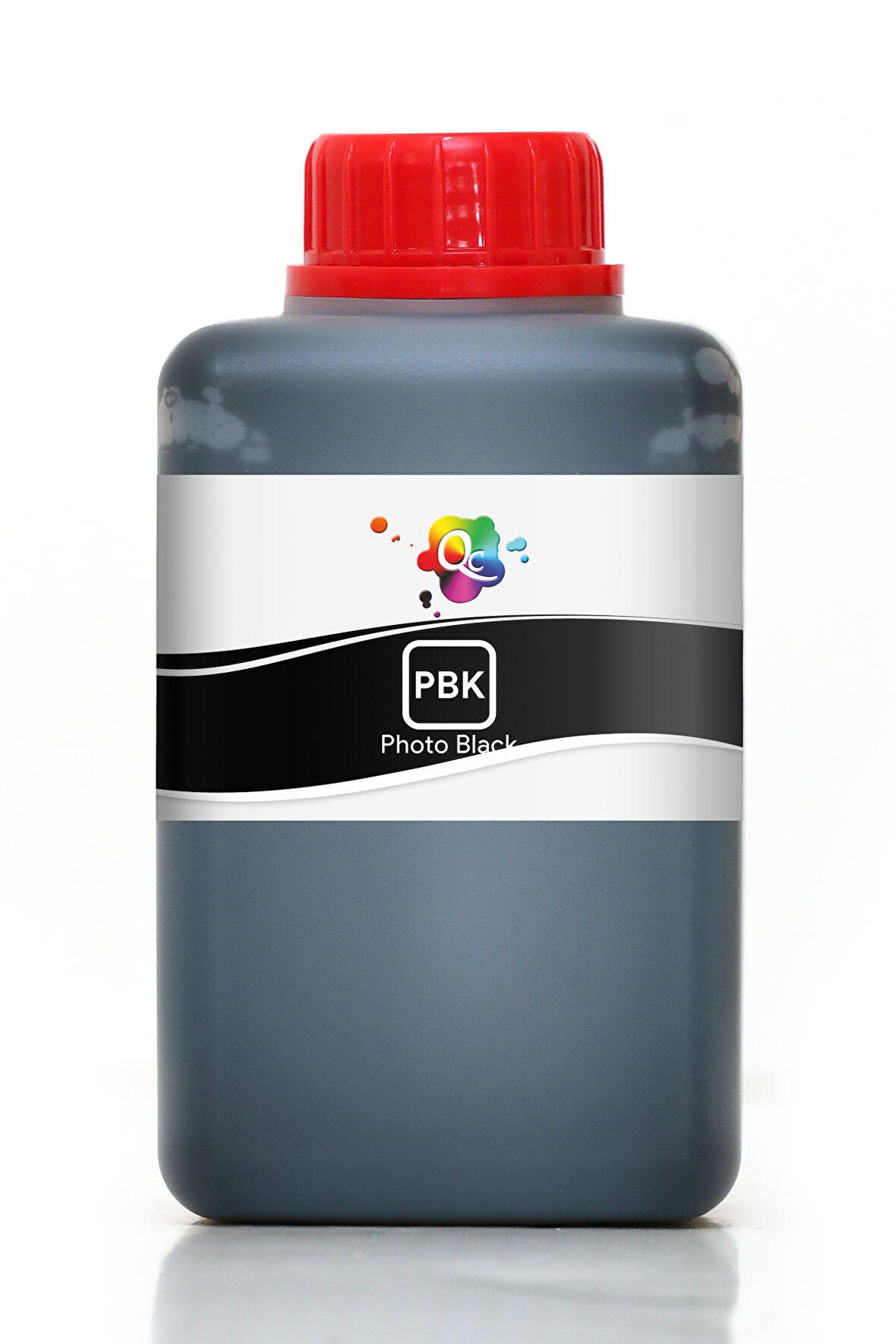 QC Canon BJC 3010 Uyumlu Yazıcı Mürekkebi 500ml PBK Photo Black Foto Siyah Dye