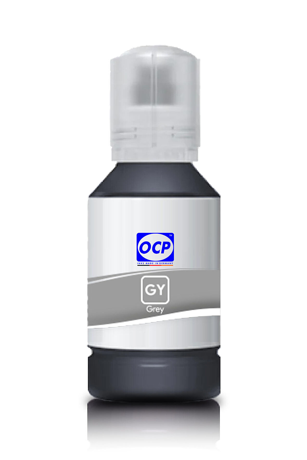 OCP Epson EcoTank L8180 Uyumlu Yazıcı Mürekkebi 140ml GY Grey Gri Dye