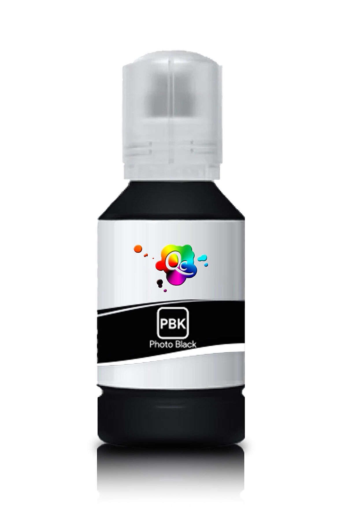 QC Epson EcoTank ET-8550 Uyumlu Yazıcı Mürekkebi 140ml PBK Photo Black Foto Siyah Dye